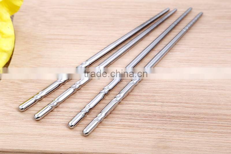 Top Quality Thread Chopsticks Stainless Steel Wholesale Bulk
