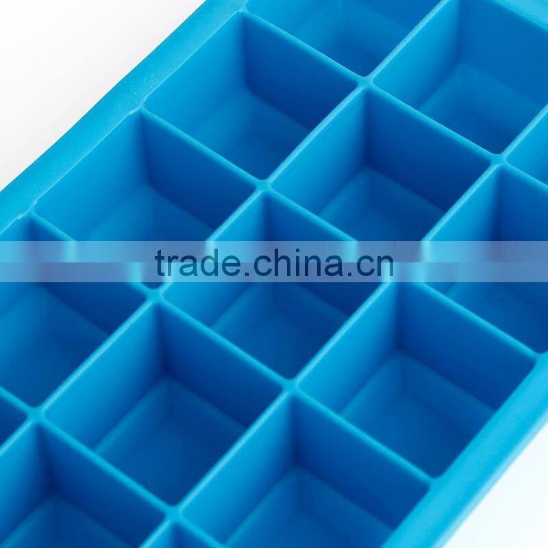 CBU20 Easy release silicone ice cube tray mold with 6 small cell Home ice maker silicone ice cube tray mold