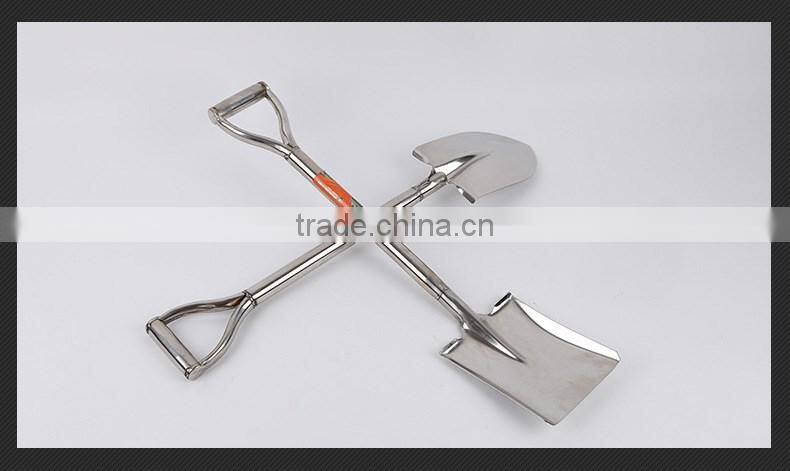high quality stainless steel shovel/garden mental shovel