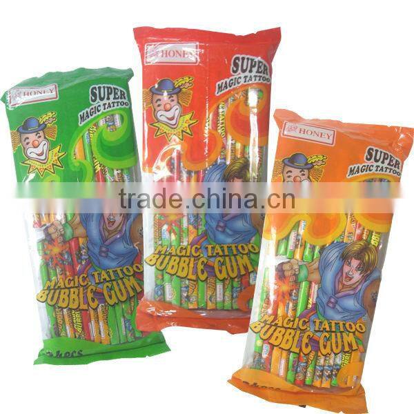 Tattoo Magic Bubble Gum
