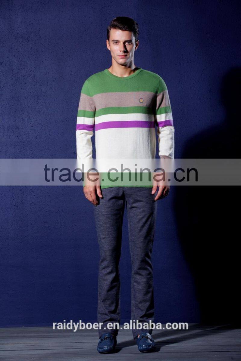 100%cotton colorful knitwear