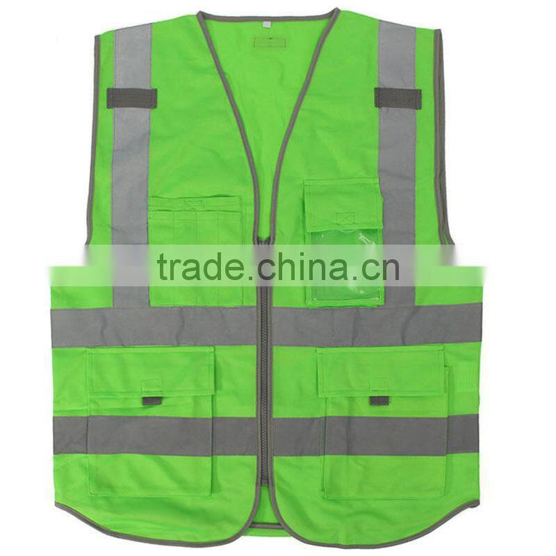 custom high visibility reflective safety shirt Work wear