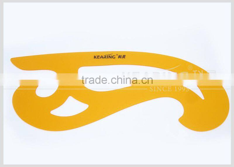 Kearing Cabriole Legs Plastic Rulers Transparent Fanshion French Curve #1301S