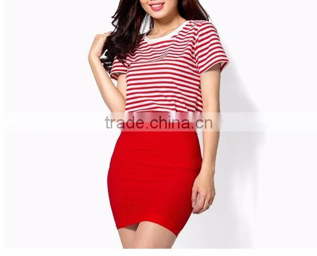 New fashion of Stripe t shirt, women's t-shirt