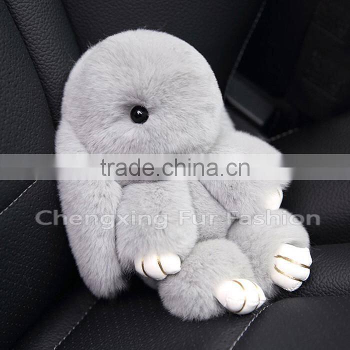 CX-R-10 High Quality Cute Rex Rabbit Fur Rabbit Soft Cartoon Toy Doll