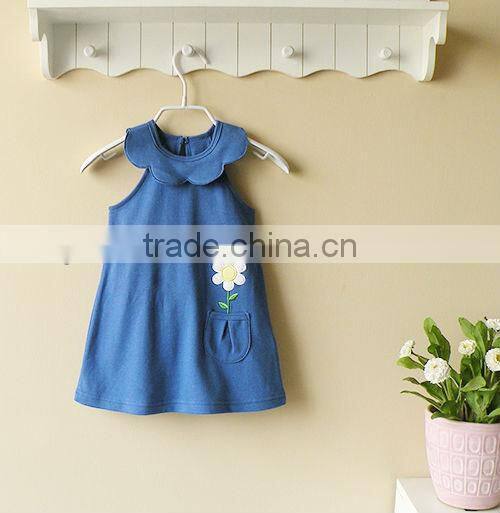 mom and bab 2013 baby clothes 100% cotton dress wholesale