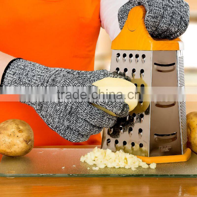 Durable Cut Resistant Gloves Capacitive Touch Finger Tips