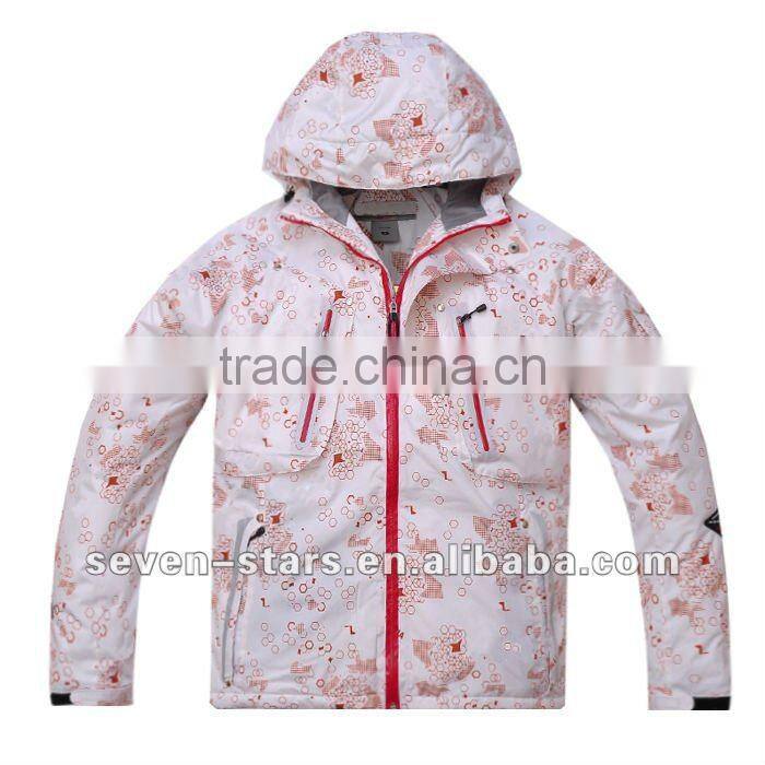 2017 winter outdoor waterproof cotton jackets for men