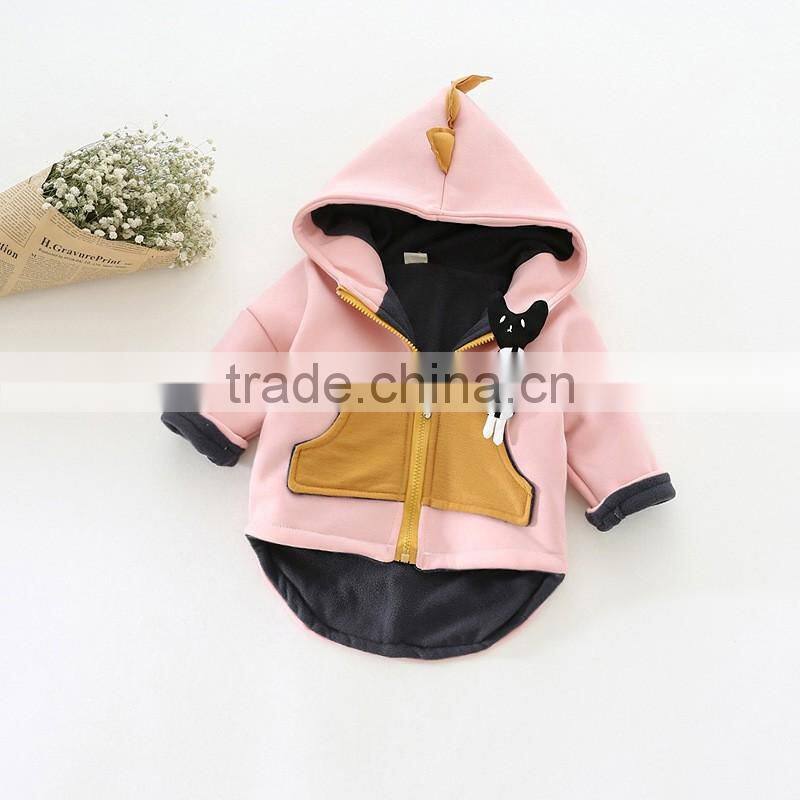 S16005A kids clothes korean style children coat baby winter coat