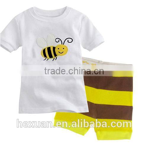 new style wholesale Printed 100% Cotton Baby Pajamas