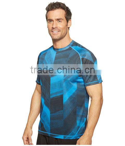 Factory Wholesale Custom T-Shirt Printing New Model Man Gym T-Shirt