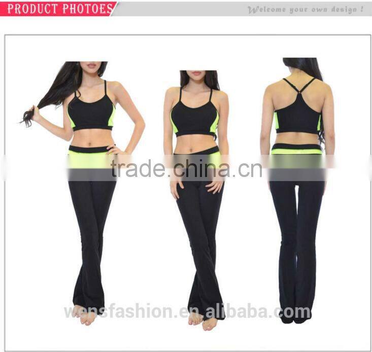 Wholesale Hot Sale Sports Wear Yoga Suit Fitness Wear Women Track Suit