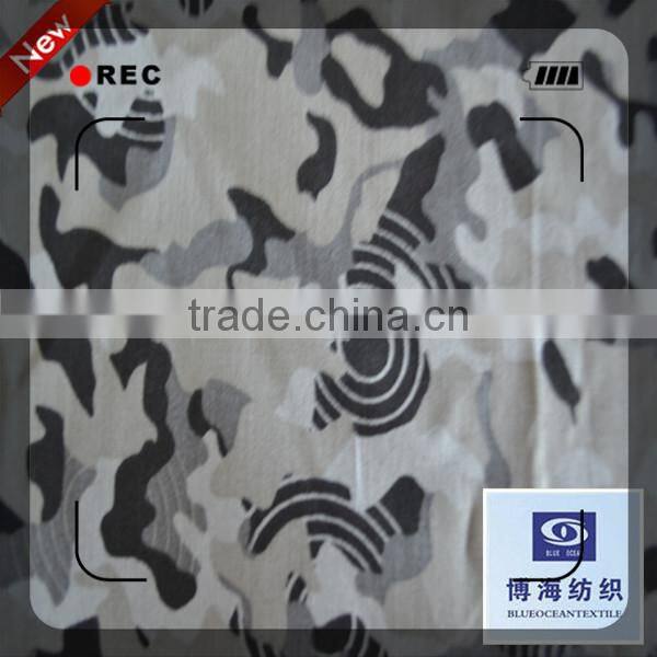 100% cotton cambric printed fabric military camouflage fabric