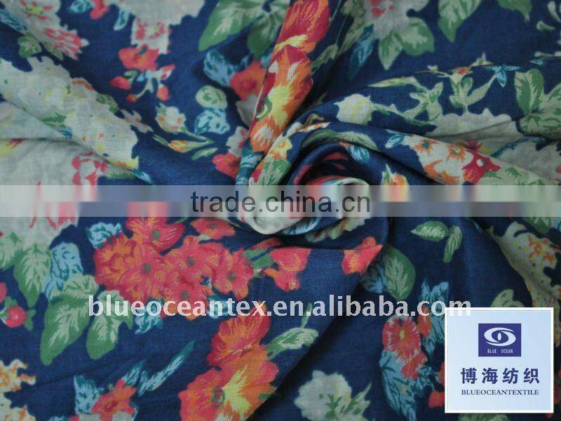 100% PURE COTTON PRINTED VOILE COTTON VOILE 60X60/90X88 53/4"INCH 70GSM 2OZ FACTORY IN HUZHOU