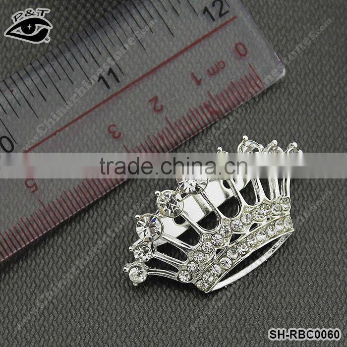 Rhinestone brooches Crown Design for bridal