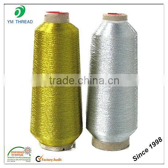 Manufacture Metallic Yarn 150D for Weaving