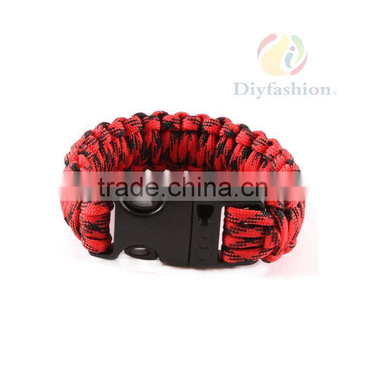 New Design Cheap Survival Paracord Rope Bracelet Paracord PC6020-5