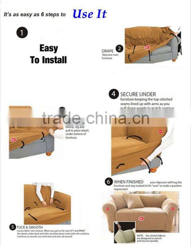 stretch suede fitted sofa slipcover
