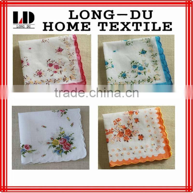 Floret printed handkerchief