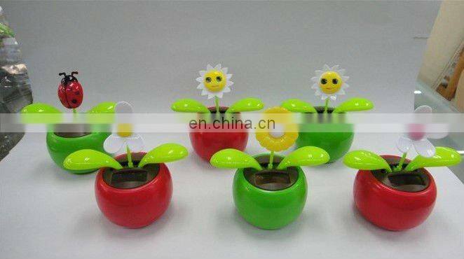 newest solar flip flap solar powered dancing flower