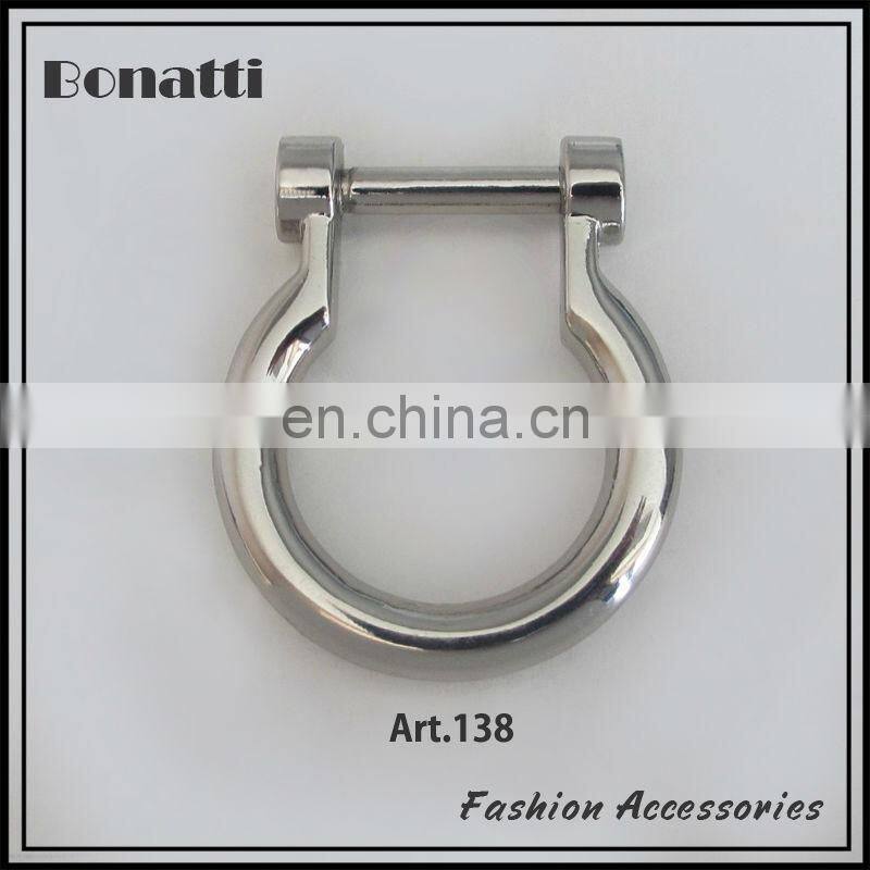 hot sale golden zinc alloy tri-glide buckle