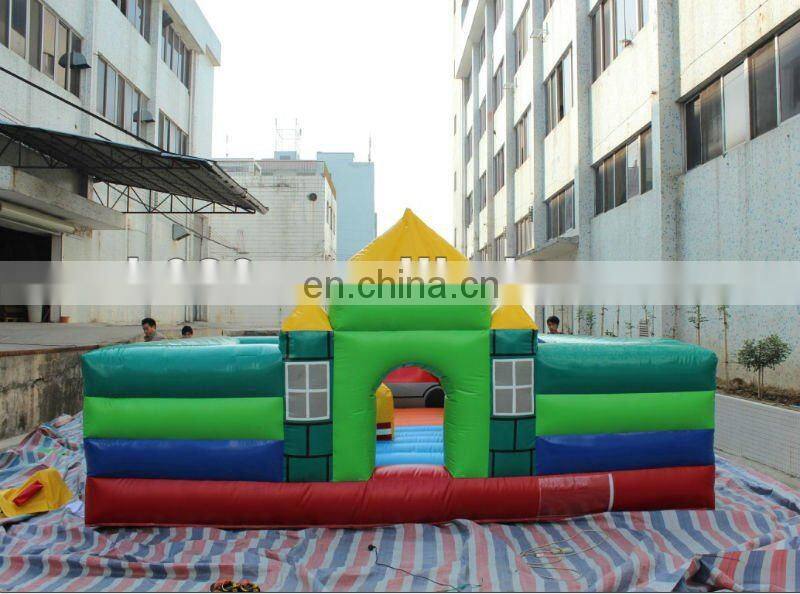 Bargain sale endless fun and populare commercial grade vinyl tarpaulin giant inflatable amusement park FU036 in stock