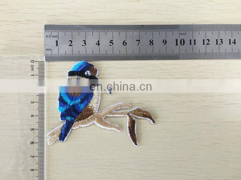 wholesale bird embroidery design patch hot sale!