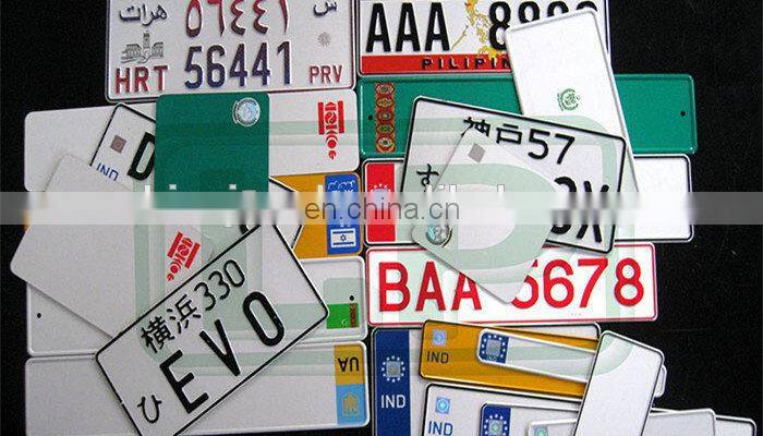 Cheap Car Number Plate License Plate