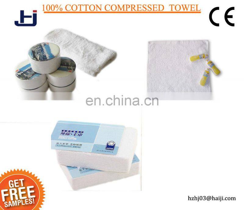 Alibaba wholesale natural compressed multipurpose and beach towel