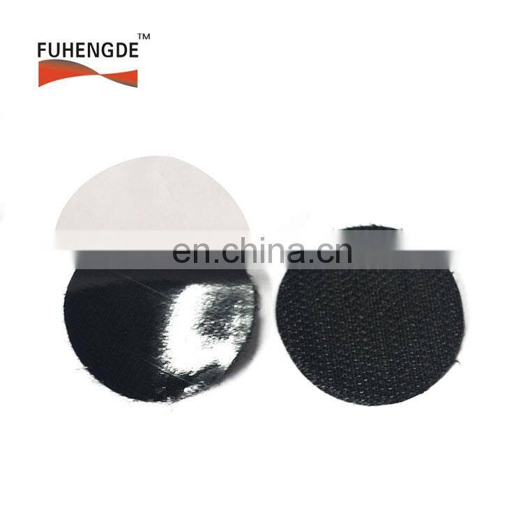 good quality 10mm 20mm 25mm diameter sticky back hook loop dots roll