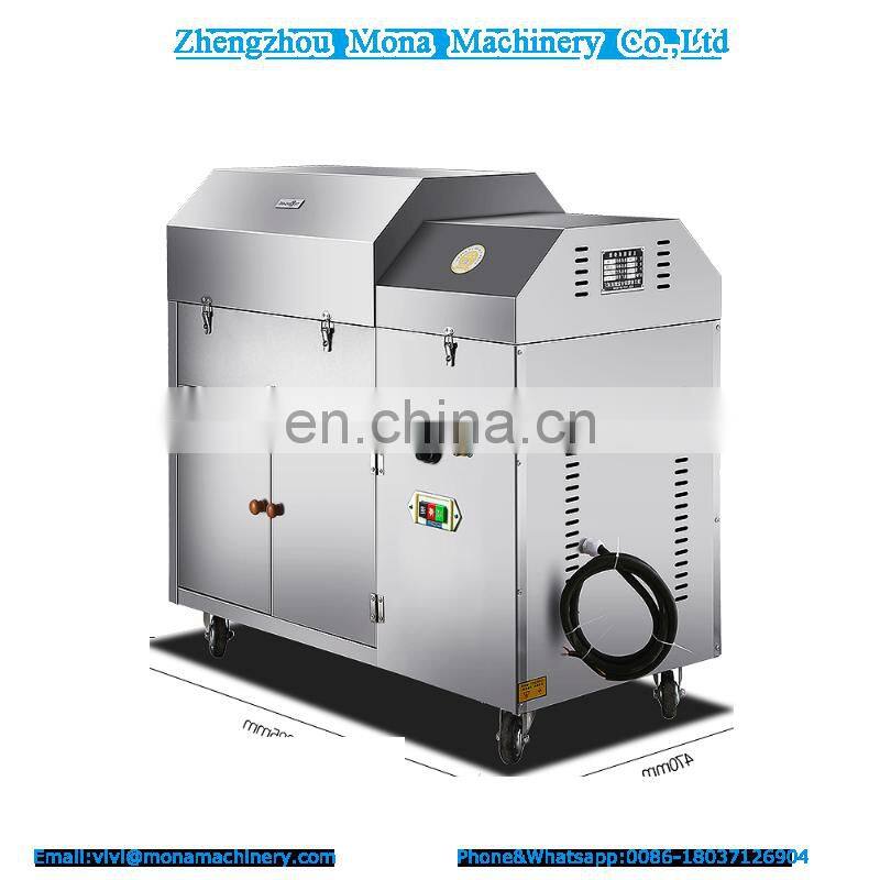 MONA Continuous Peanut Chickpea Cocoa Bean Cashew Chestnut Sesame Seed Roasting Machine