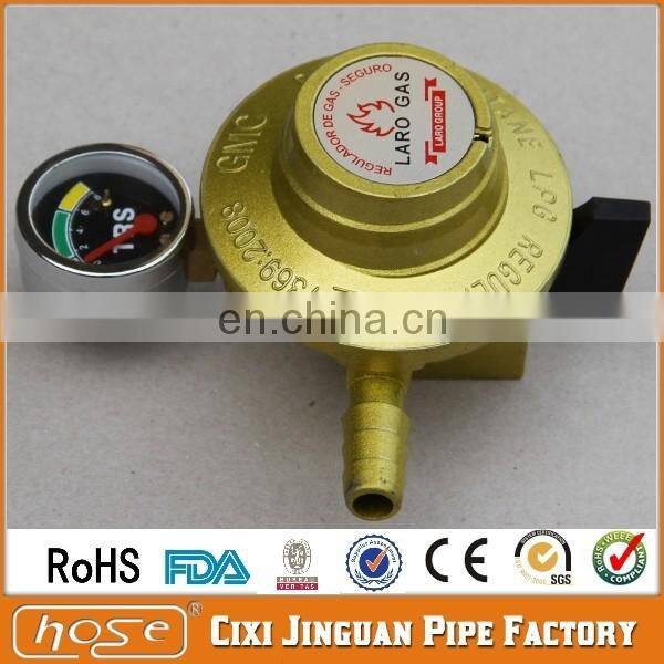 Kenya Ghana Cheap Good Quality 8mm 20mm Silver LPG Gas Cylinder Regulator LPG Gas Valve Regulator LPG Gas Regulator With Meter