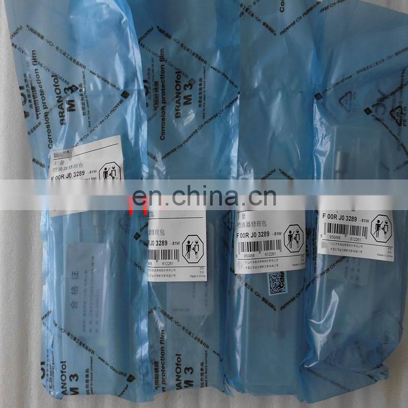 Common Rail Injector Repair kit F00RJ03289 for Injector B445122152 00986AD1015 0445120215 0445120394