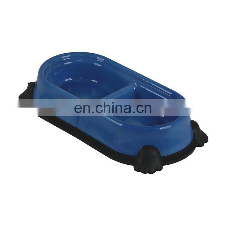 Super pet products pet feeder bowl plastic dog bowl