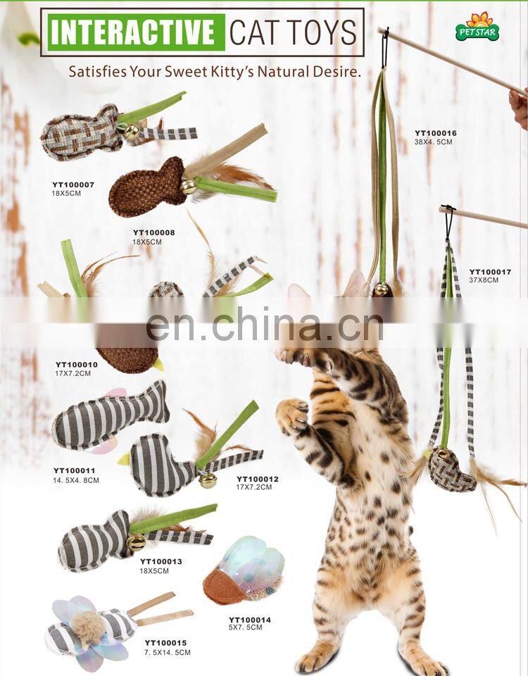 Durable Playful Cat Toys Interactive With Catnip Inside