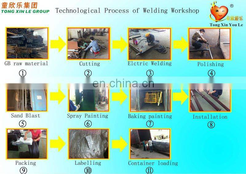 Interesting children's Water park slide for sale