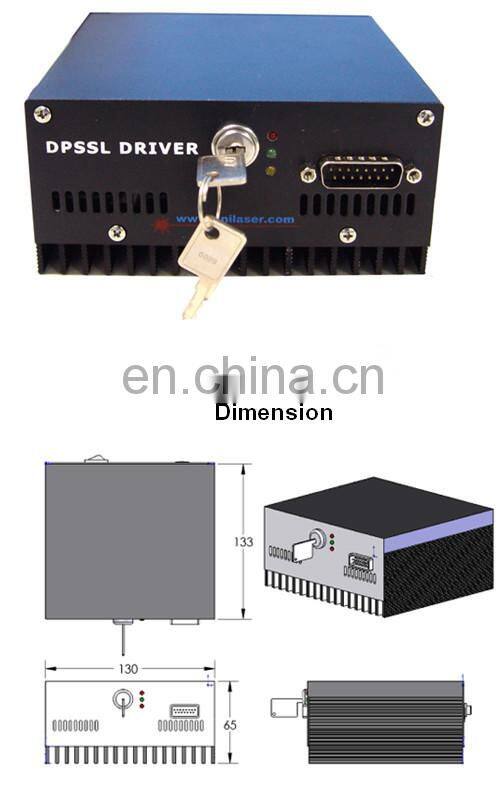 SLM Green 532nm Green Single longitudinal mode Laser for Holography