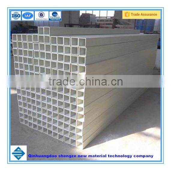 Pultruded Fiberglass Square FRP Tubes, grp square pipe, square tube