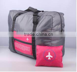 Waterproof Foldable Super Lightweight Large Capacity Storage Luggage Bag for Travel Camping, Sports Gear or Gym, Can Attach on t