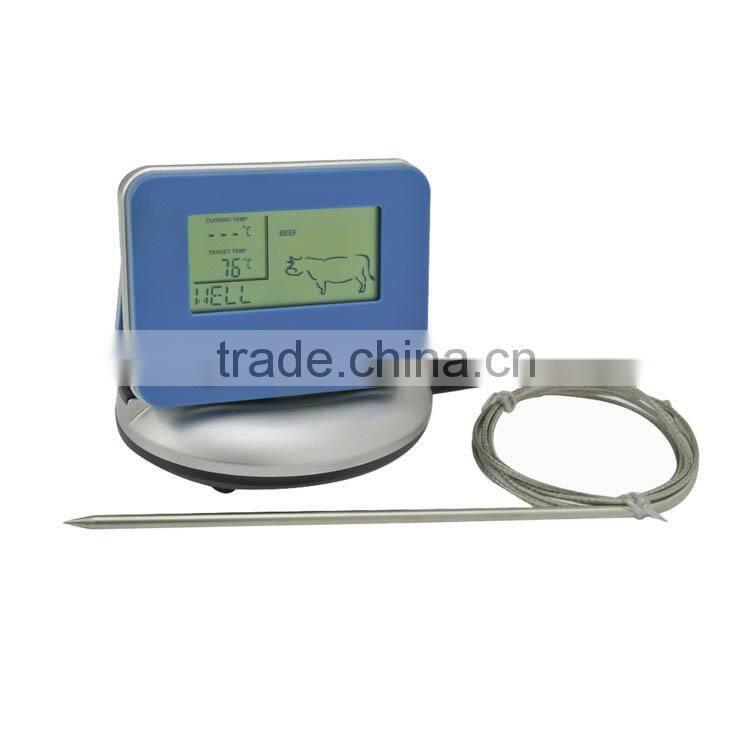 Digital LCD Display BBQ Food Thermometer with Probe