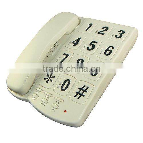 basic old people telephone with big button