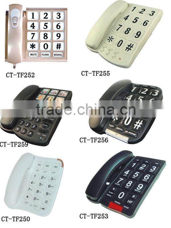 big button telephones for the elderly