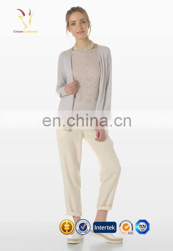 Thin Jumper Cardigan Women Silk