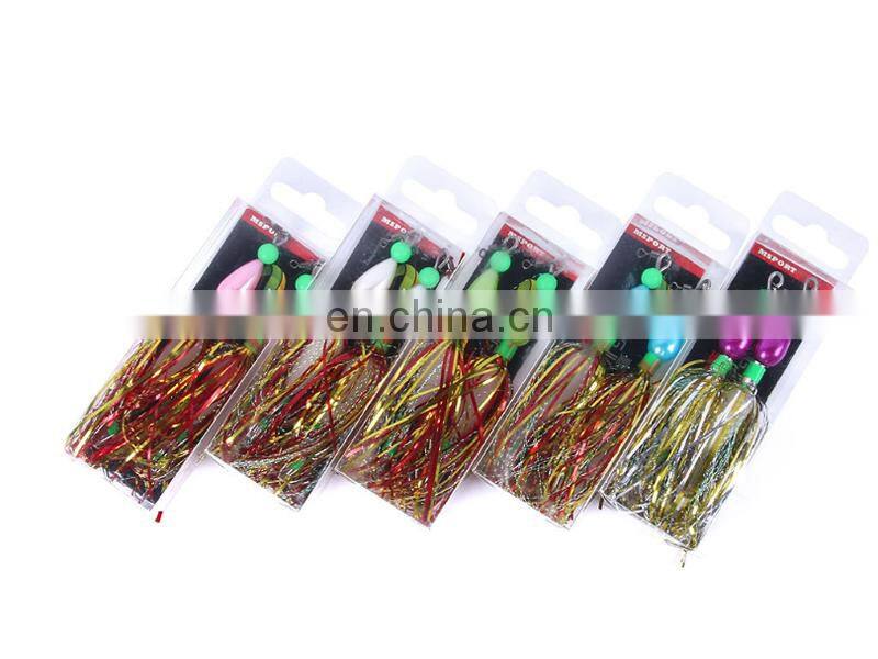2pcs / box 10cm 8.7g fishing lures pesca Luminous Hard Squid Jig Hooks with Soft Skirts