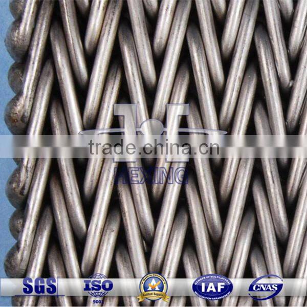 304 Stainless Steel Compound Weave Conveyor Belt