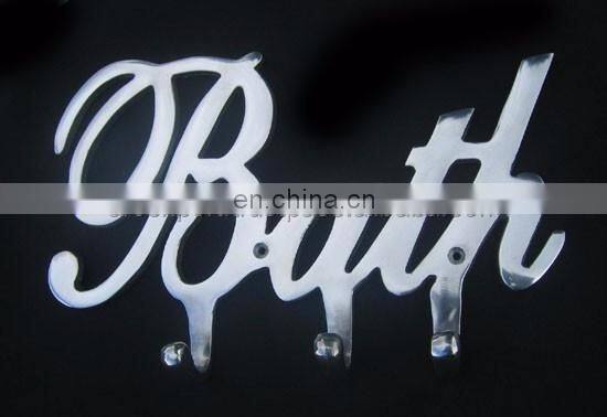 abc alphabet antique metal wall hooks hangers
