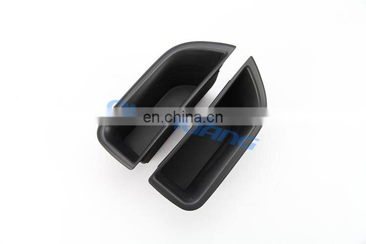 Beige Black Front Door Storage Box Glove Armrest Box Container Holder Tray For VOLVO S80 XC70 V70 Accessory with mat Car Styling