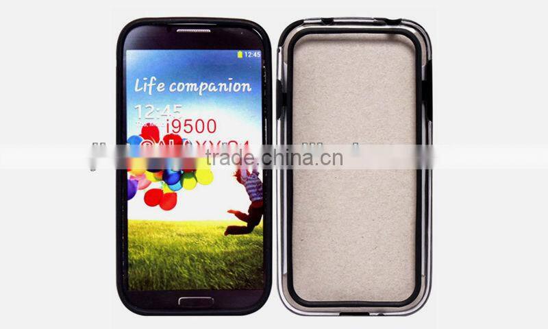 For samsung galaxy s4 bumpers,pc+tpu bumper for samsung galaxy s4/IV/I9500