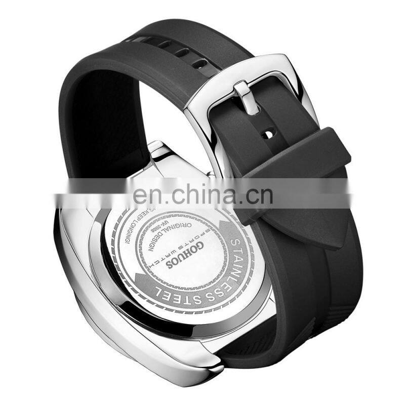 Gohuos UV2008 Reloj Hombr Mens Wrist Watches Analog Water Proof Luxury Watches for Men