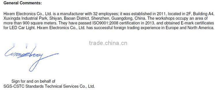 Car LED marker light E60 LCI with 1pcs SMD light 10W